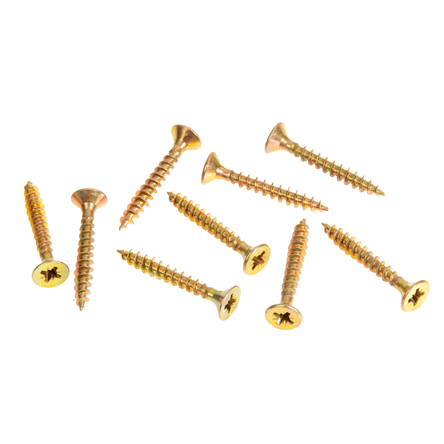 Шурупы жёлтые BROZEX пакет 5*35 (30шт) *10/100 Шурупы жёлтые BROZEX пакет 5*35 (30шт) *10/100