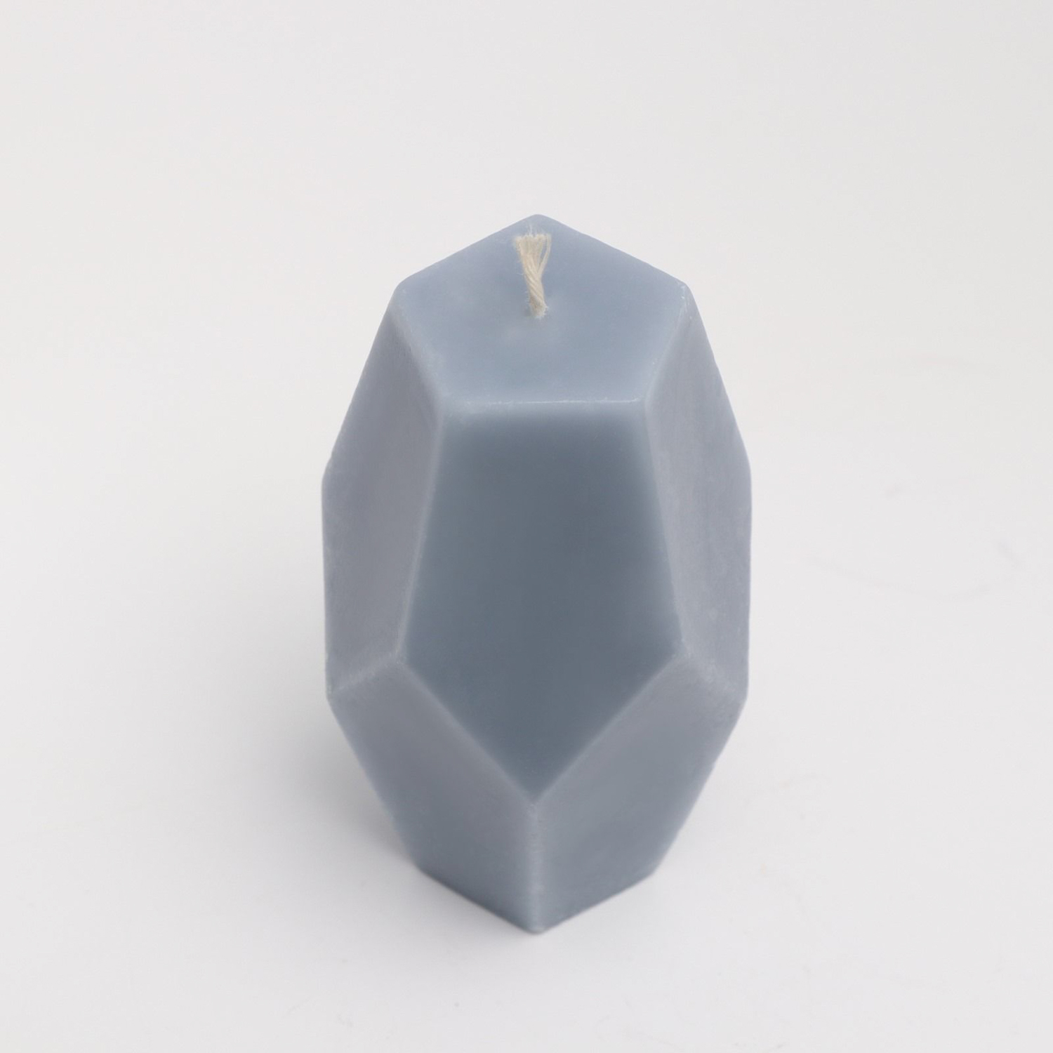 Свеча фигурная "Многогранник", 5х9 см, серый, 5 ч 9518176