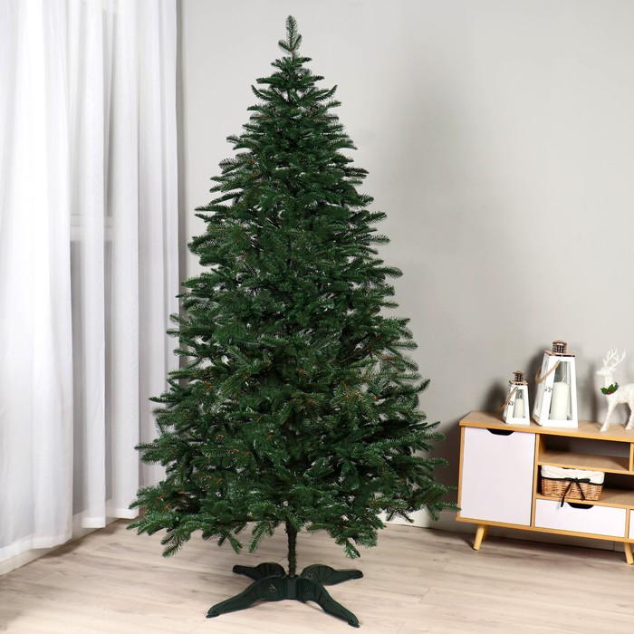 Елка искусственная пластиковая "Самарская" 2,1м литая *1/20