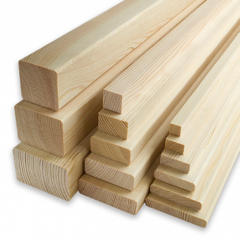 Брусок 19х29х2200 мм, Арелан, строганый, сращенный, сорт экстра