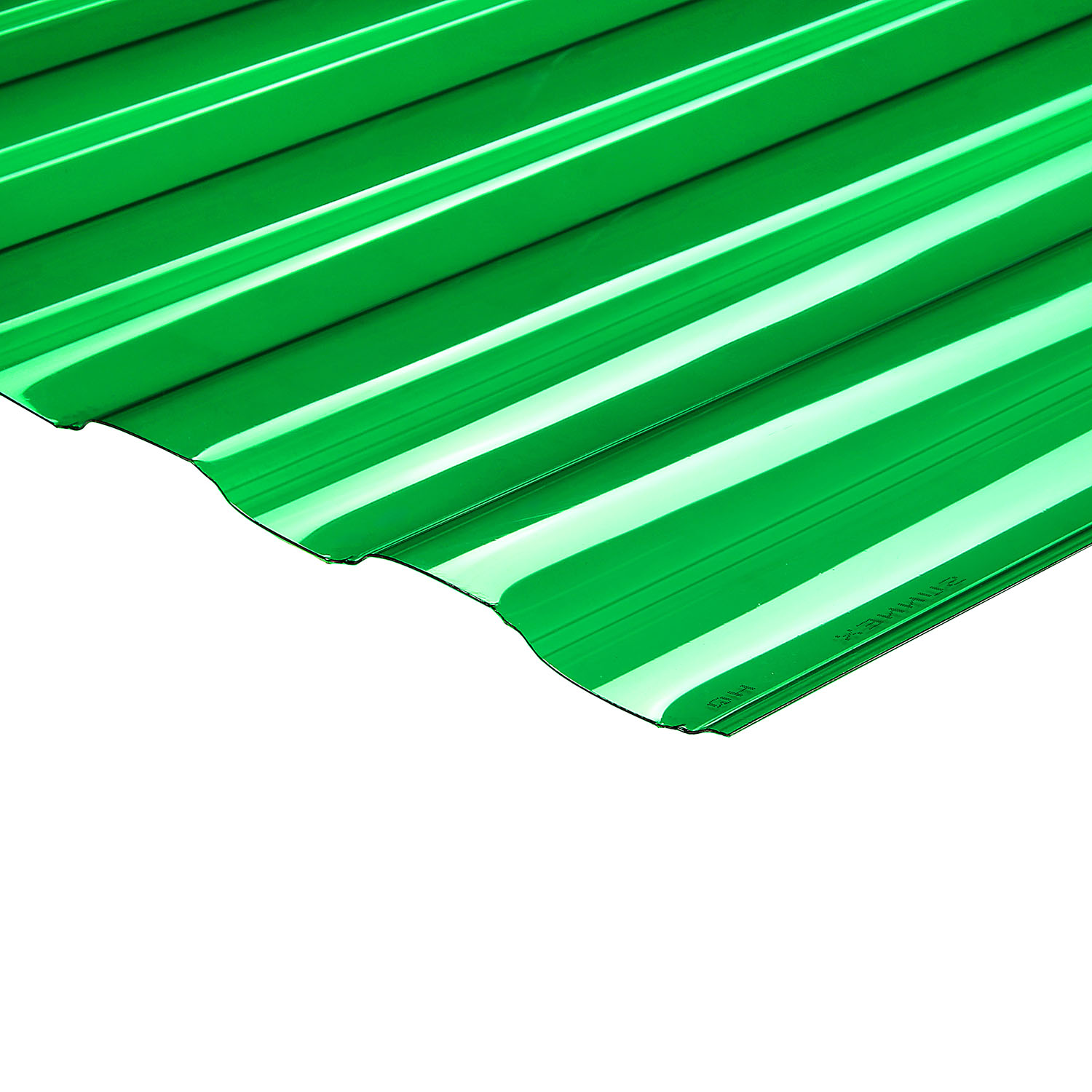 Поликарбонат 0.8 мм профилированный С-8-У стандарт, 1.05х2 м, зеленый Поликарбонат 0.8 мм профилированный С-8-У стандарт, 1.05х2 м, зеленый
