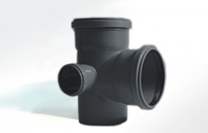 Крестовина двухплоскостная левая Ø 110х110х50 мм 90° *1/8