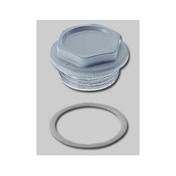 Заглушка 1" правая с прокладкой EPDM ВИТРИНА * 10