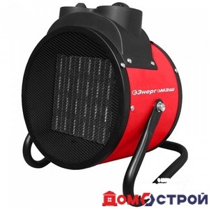 Тепловентилятор керамич. 2000Вт Энергомаш ТП-2000МК 1-2кВт термостат, защит. от перегрева *1/8