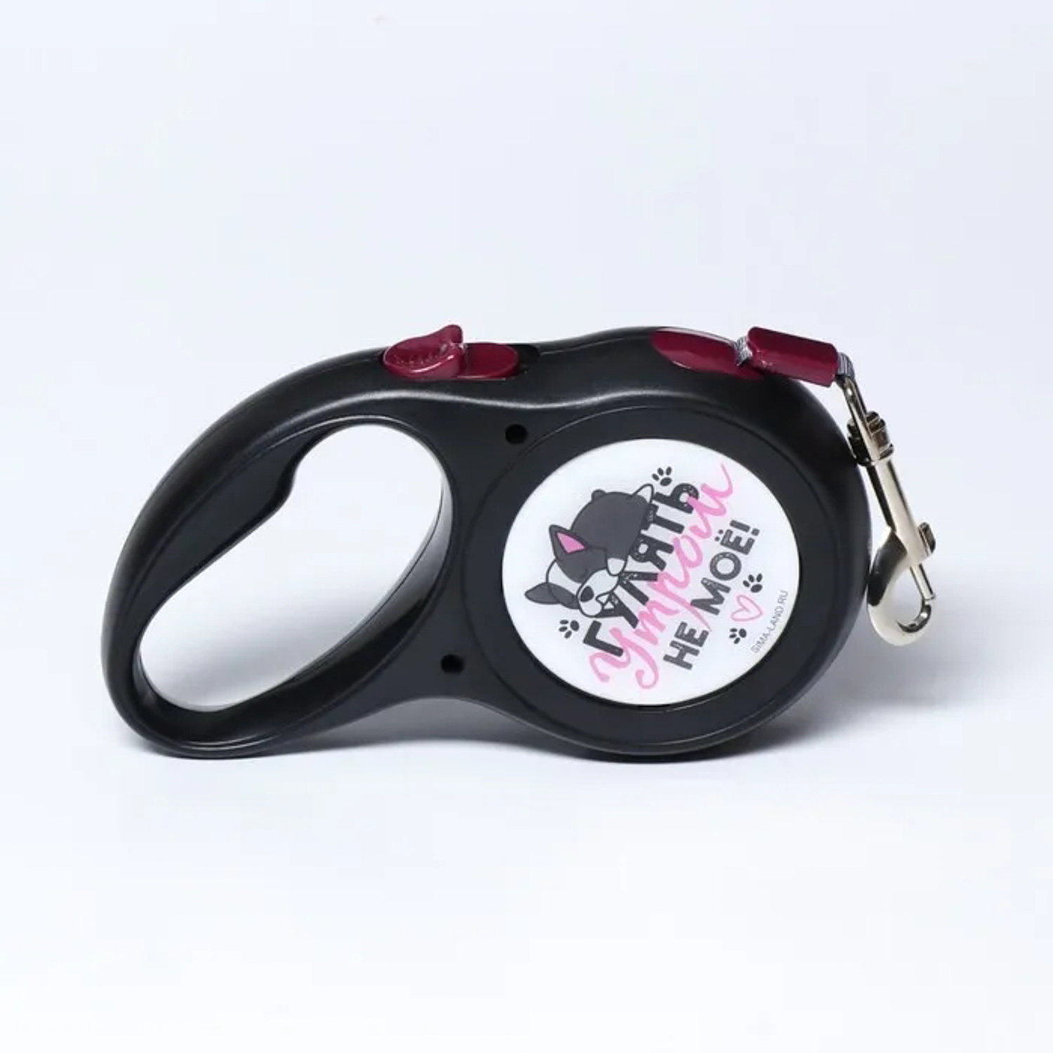 Рулетка "Гулять утром НЕ МОЕ!" 5 м, вес животного до 12 кг   6787566