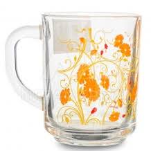 Кружка стекло 250мл "Серенейд Оранж." 55029SLBD16 "Pasabahce" *12