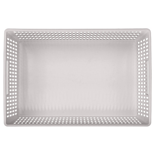 Корзина для хранения пластм. "Simplify" 274х184х138мм 6л Св.-беж арт 435250534 ("Бытпласт") *1/24