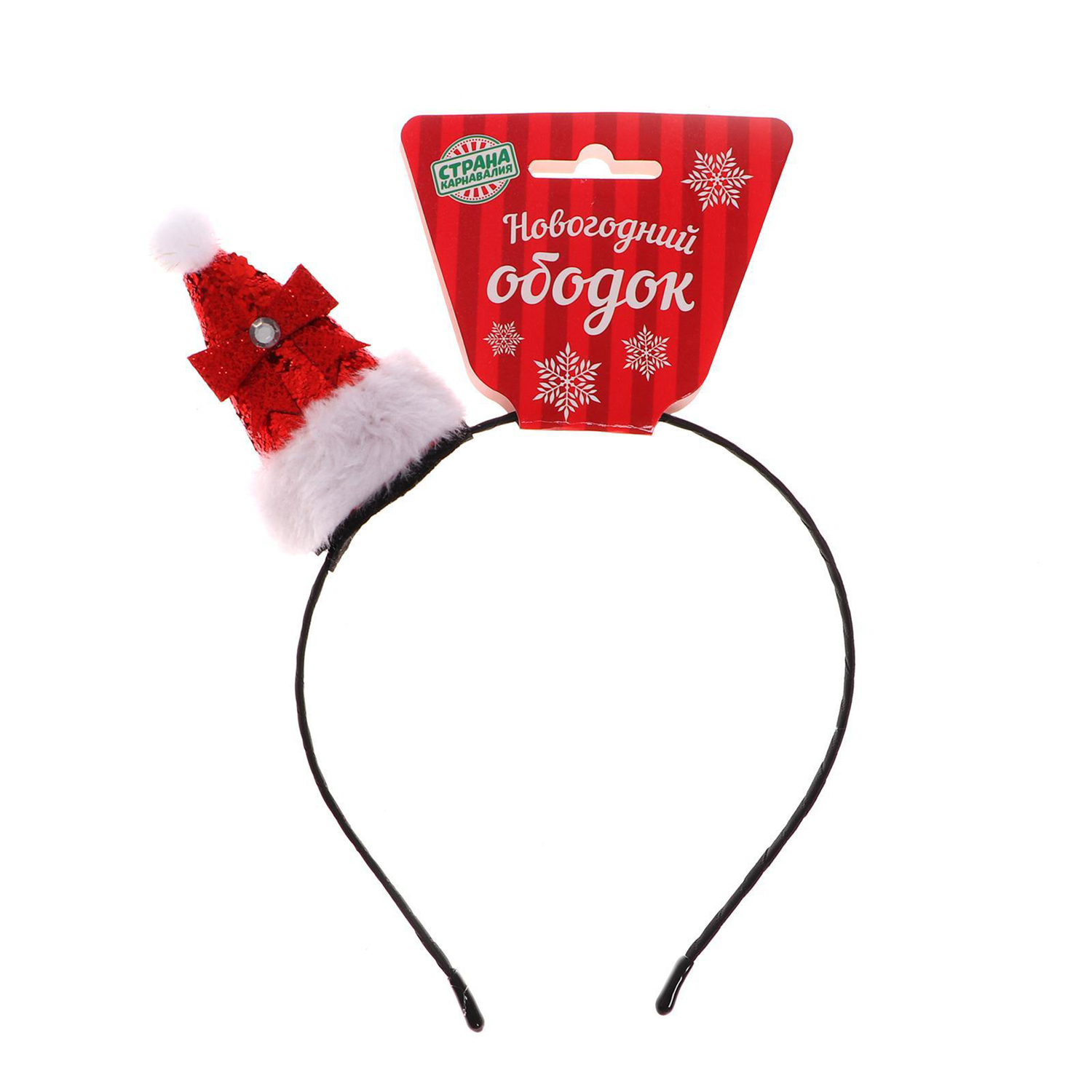 Карнавальный ободок "Колпачок", цвета МИКС   5017223