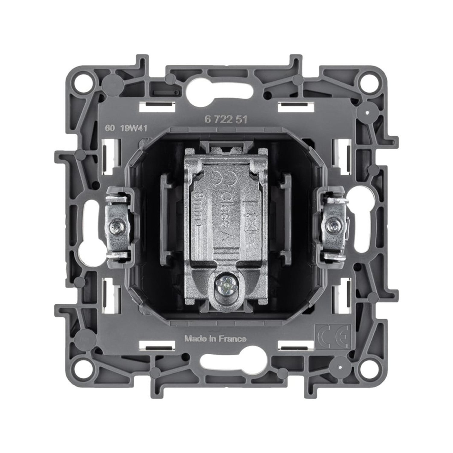 Механизм розетки "Etika" TV с топологией "звезда" 2дБ 0-2400 мГц бел. Leg 672251  *1