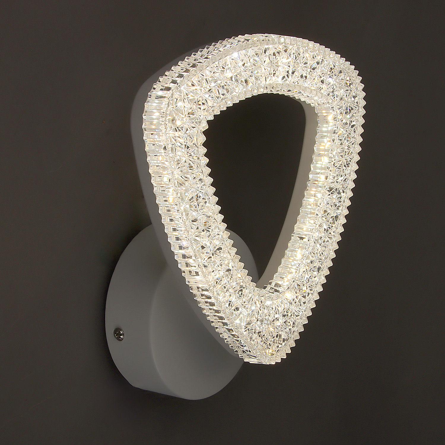 Бра YH1226/1 WT LED 1*8W LED 3000-6500К (l-215; w-175; h-650) б/пульта  VERNER LIGHTING *1