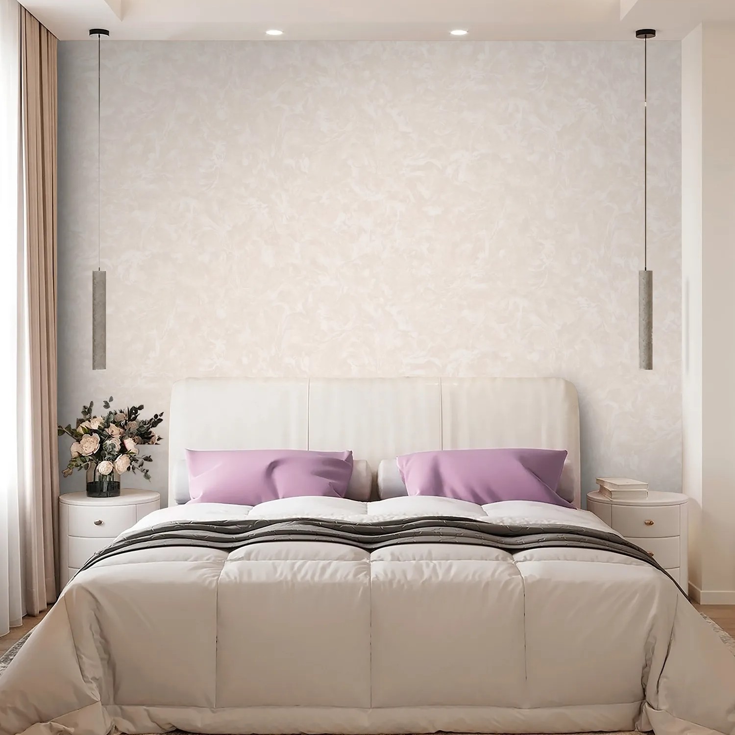 Обои флиз "WallSecret Comfort" Blanche фон 8936-11 10*1,06м *6