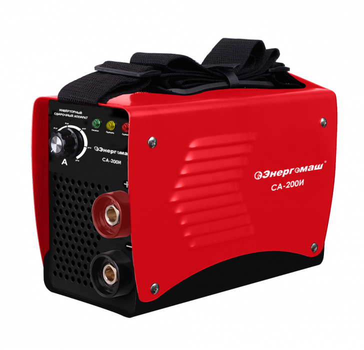 Аппарат сварочный инверторный ЭНЕРГОМАШ СА-200И, 200 А, 1.6-4 мм