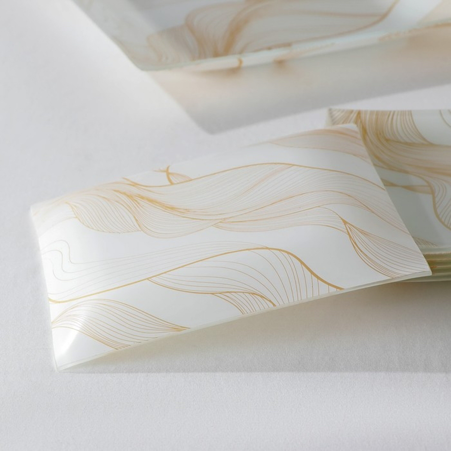 Набор столовый 7 предметов "Золотые нити" (29,5 см - 1 шт, 19,5 см - 6 шт) 7334460