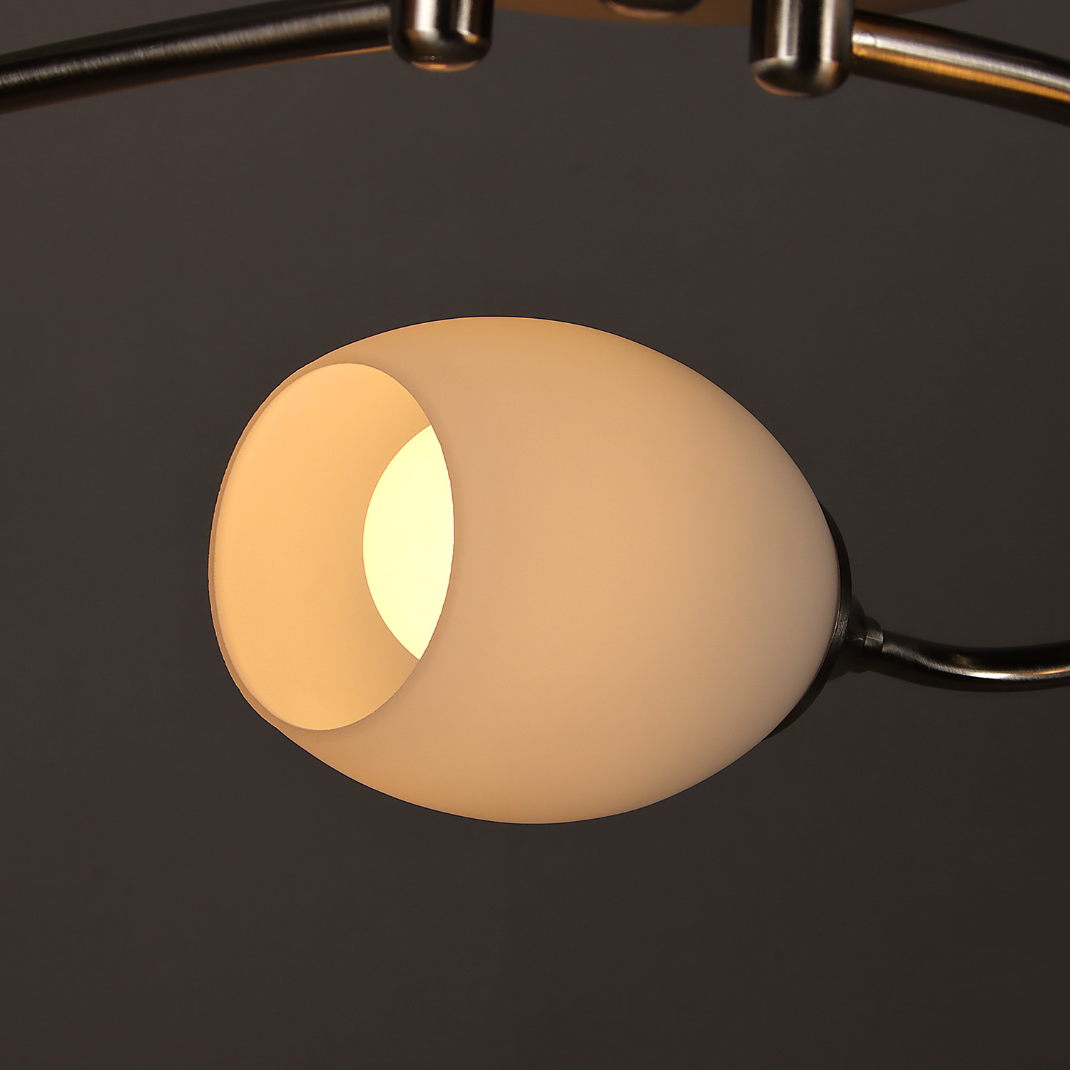 Люстра N6436/3 SL 3*40W E27 220V (d-600; h-160)  VERNER LIGHTING *1