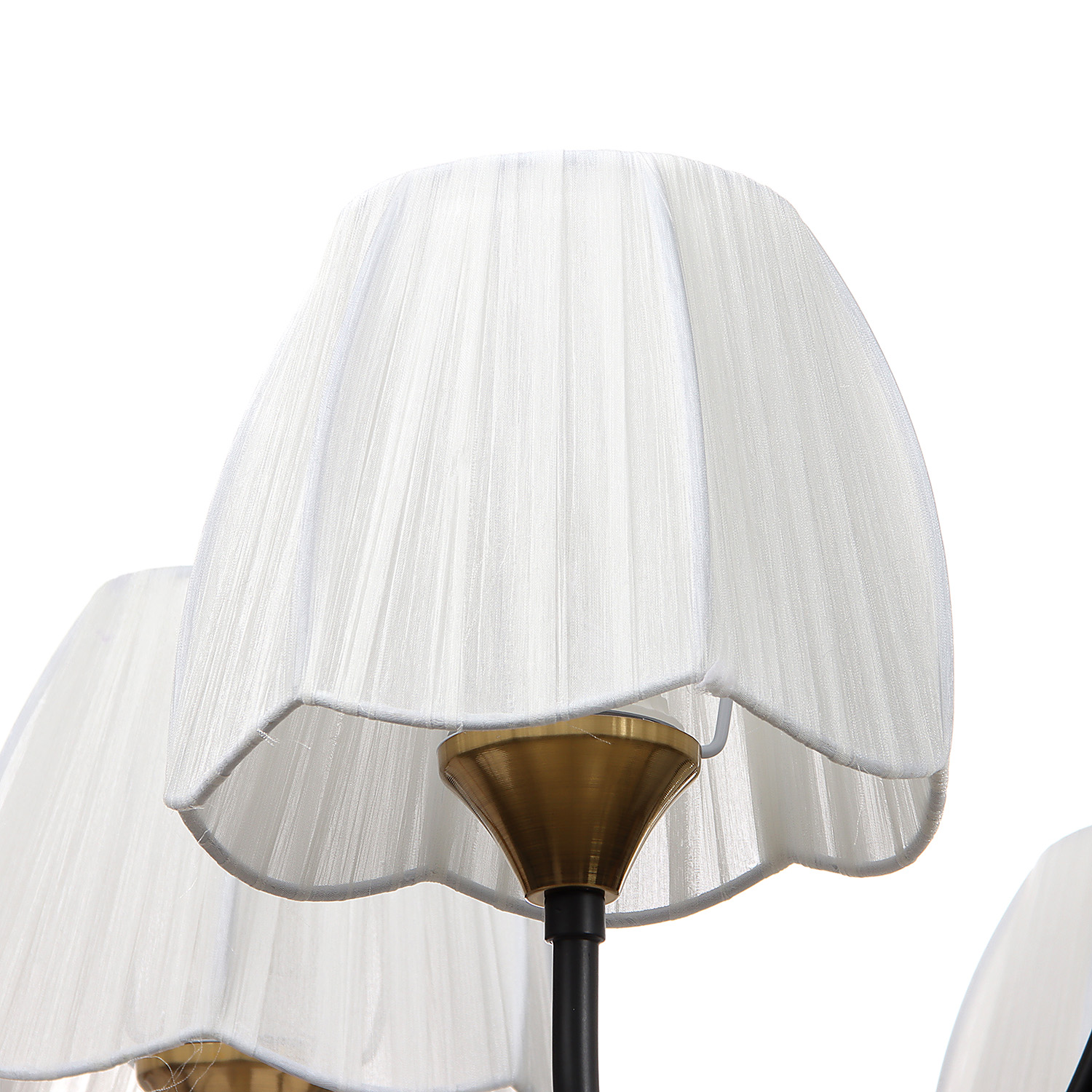 Люстра NH6442/5 ВК+СОР  5*40W E27 220V (d-655; h-460/715)  VERNER LIGHTING *1