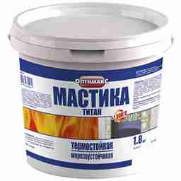 Мастика-клей Ижсинтез Optilux термостойкая, 1.8 кг