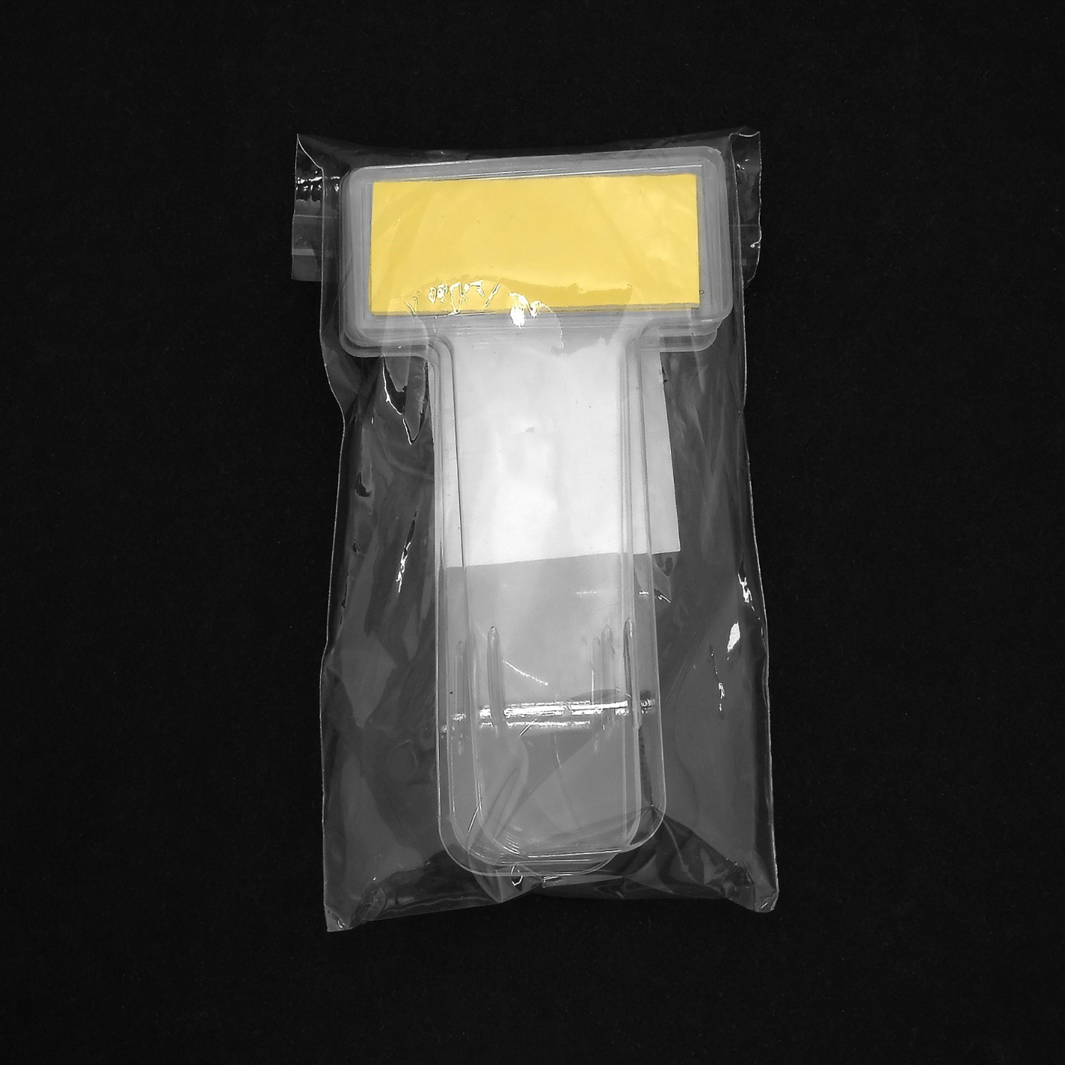 Зажим под лобовое стекло, 7.5х4 см, прозрачный 4746348