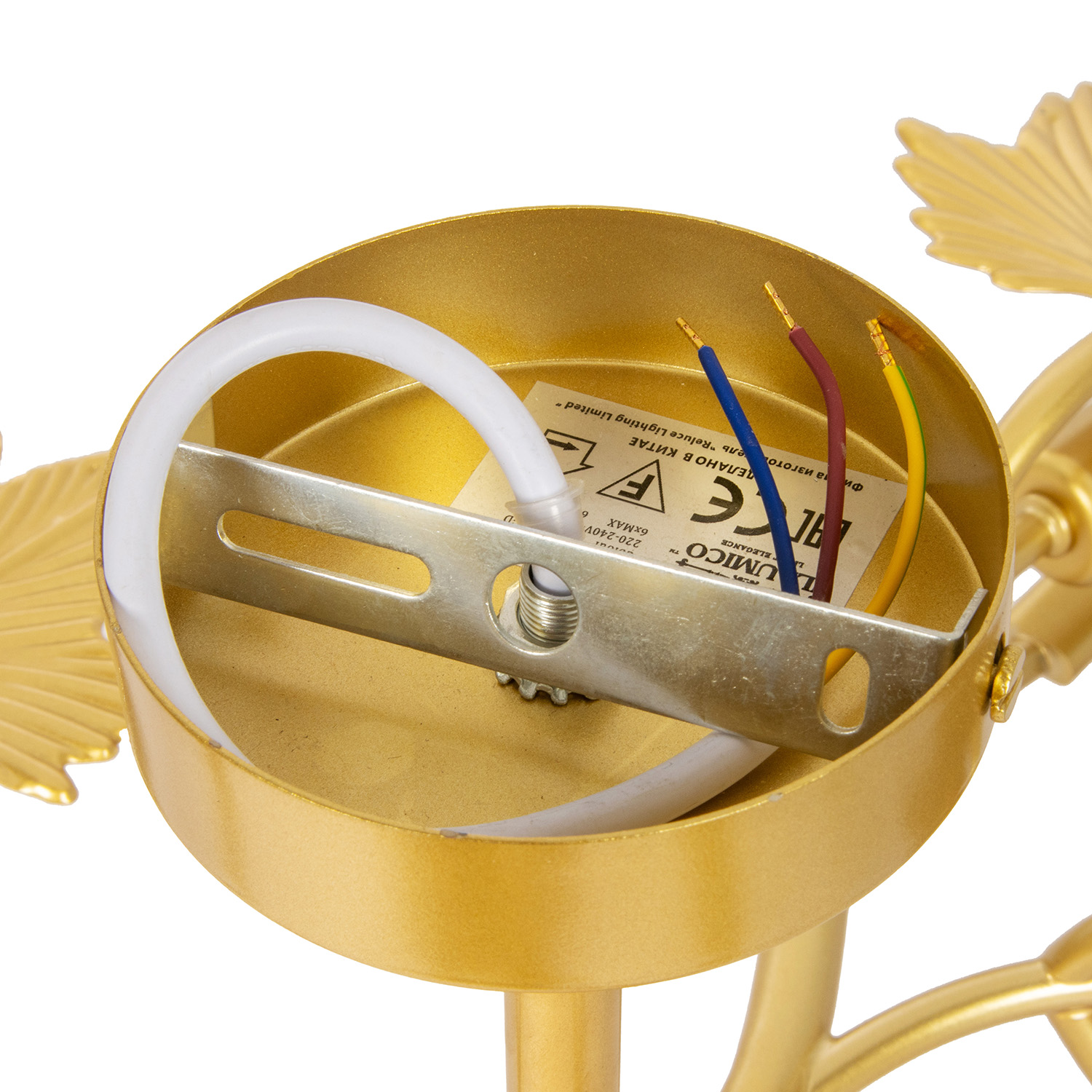 Люстра IL0509-6P-79 CPG AUTUMN 60Вт Е14 S=36м2  *1