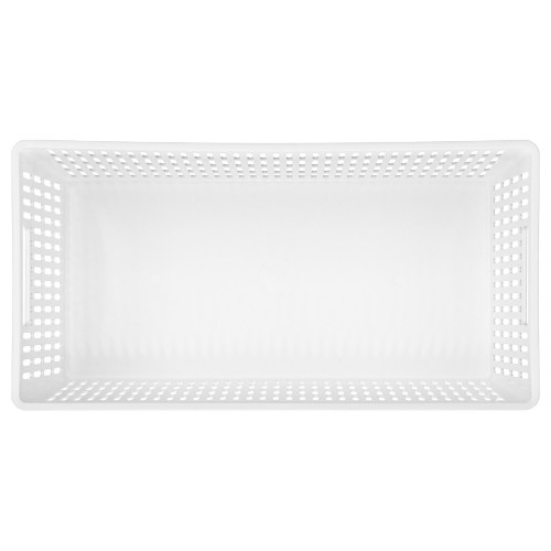 Корзина для хранения пластм. "Simplify" 274х140х138мм 4,5л Белый арт 435250816 ("Бытпласт") *1/24