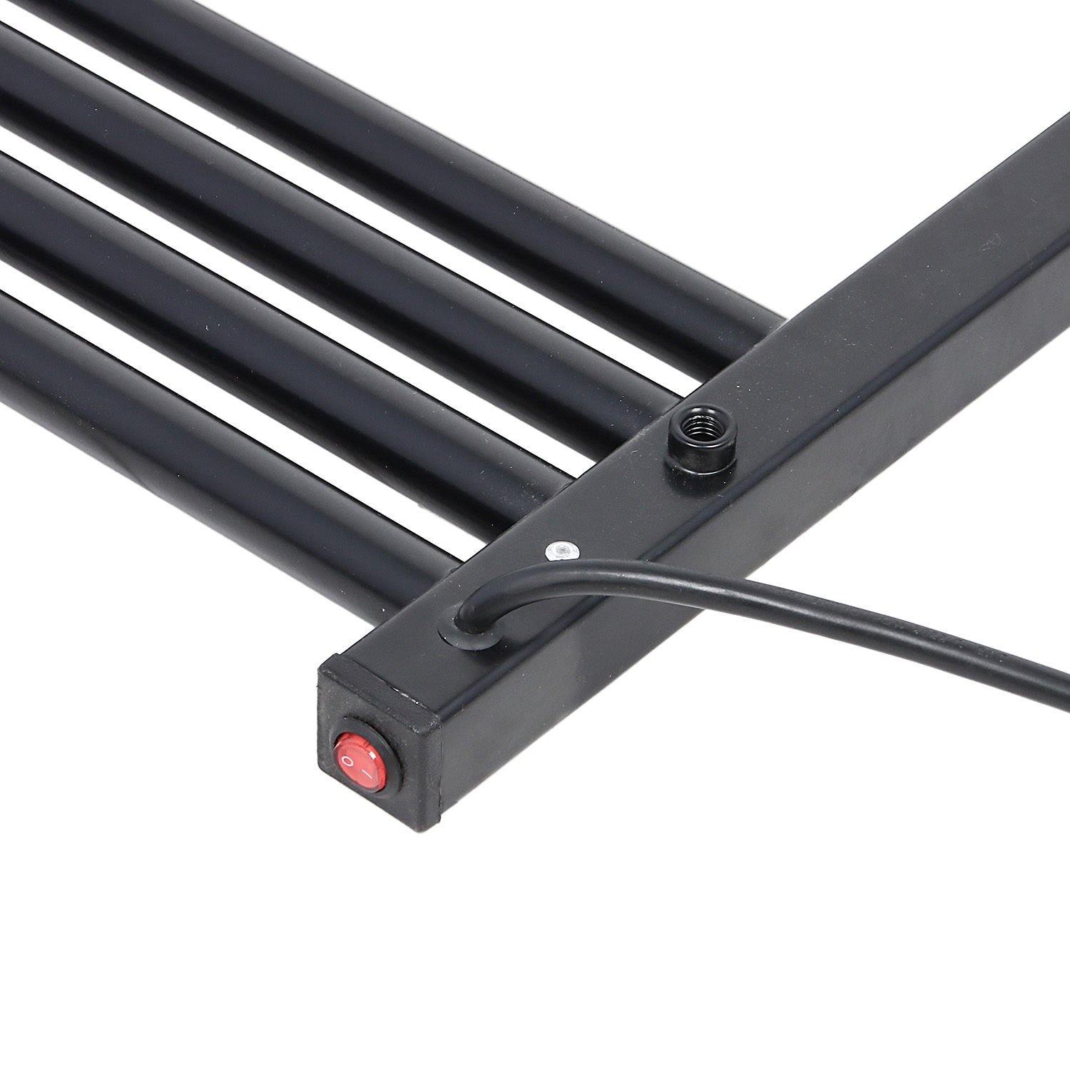 Полотенцесушитель электрический лесенка Статус 350х800 25"сталь 16 полок черный TERMAX TEL93580-3 *1