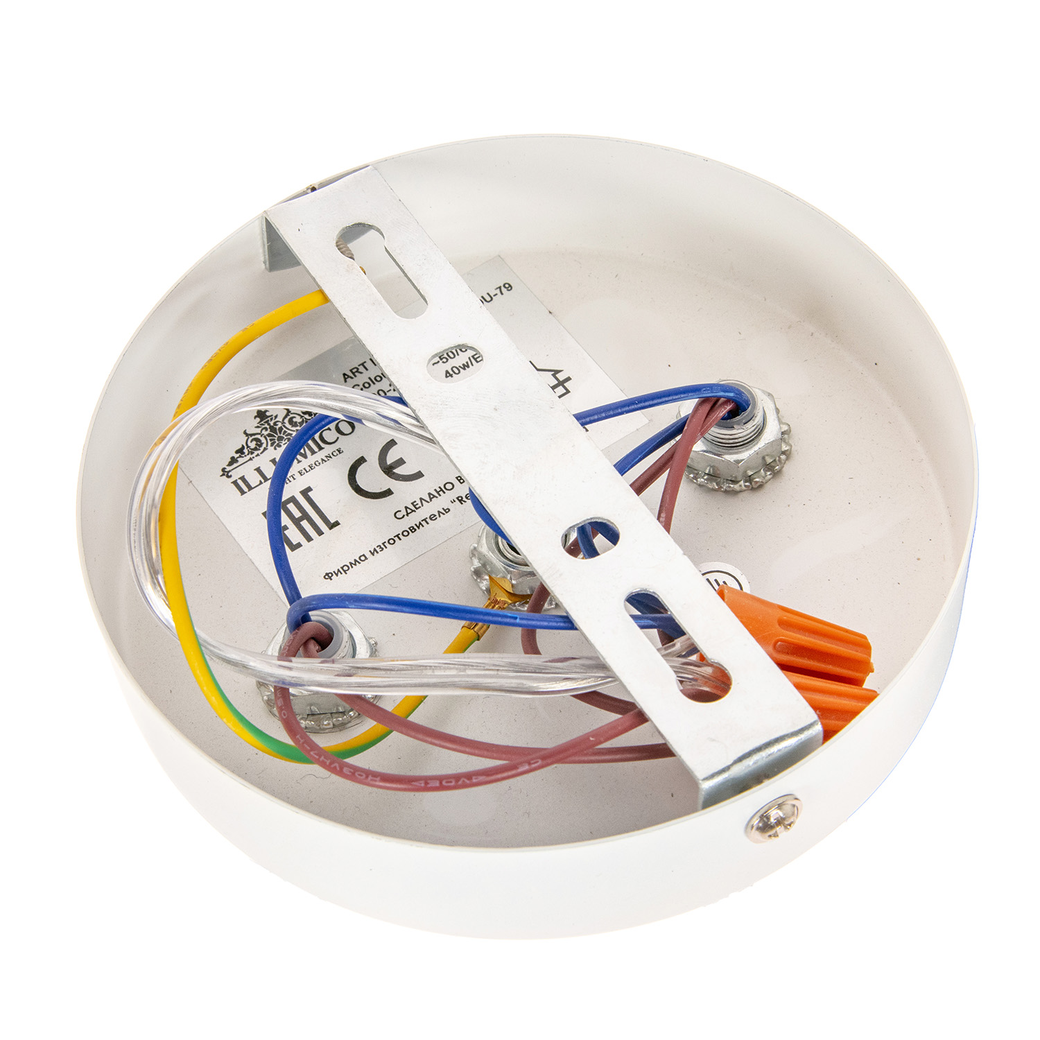 Люстра IL8134-4COU-79 WH Е14 60Вт S=24м2 *1