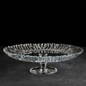 Блюдо стекло Pasabahce "Аврора" d31,5см на ножке 95832 *1/4