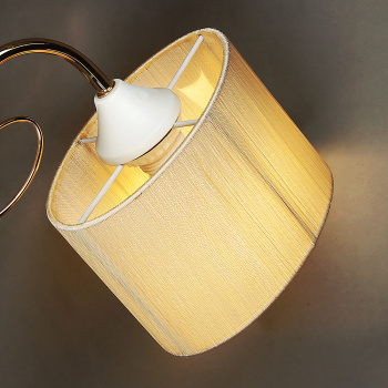 Бра N2003/2W FG+WT E27 2*40Вт (280*180*500)  VERNER LIGHTING *1 *