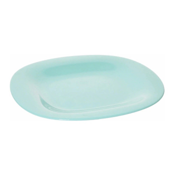 Тарелка стекло Luminarc "Carine Light Turquoise" мел. d19см Бирюзовый P4246 *6/24