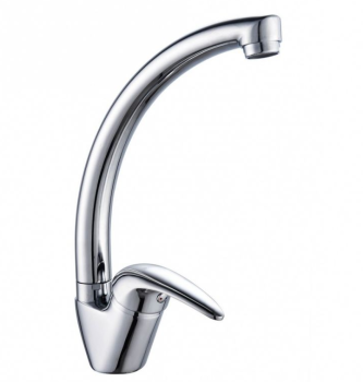 Смеситель для кухни GROSS AQUA Basic 3205257С-А02 высокий излив *1/10