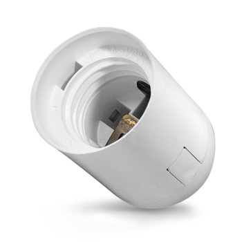 Патрон Е27 подвесной  пластик, белый UNIVersal 5560710 *10