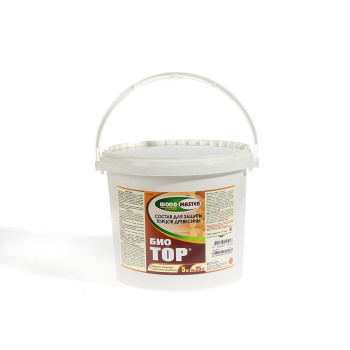 Состав БиоТОР для защиты торцов древесины 5 кг WOODMASTER *1/120