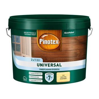 Защитно-декоративное покрытие для древесины бесцветный 9 л Пинотекс UNIVERSAI CLR - база *1
