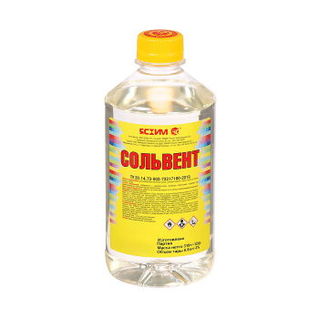 Сольвент 0,5 л/0,4 кг пластик (Новгород) *25