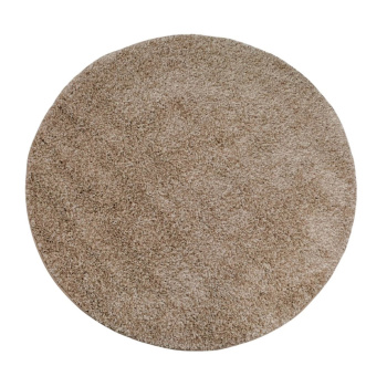 Ковер 1500х1500 мм Витебские ковры Шегги, ворсовый, круг, 1.77 м², бежевый