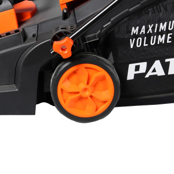 Газонокосилка электрическая 1600Вт шир/выс скаш 38/20-65см травосборник 50л PATRIOT PT 1639E *1