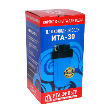 Корпус фильтра ITA 10BB 1'' непрозрачный ИТА-30 Премиум  *1/4 Корпус фильтра ITA 10BB 1'' непрозрачный ИТА-30 Премиум  *1/4