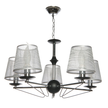 Люстра Verner Lighting C0663/5, 40 Вт, E14, 5 ламп, хром Люстра Verner Lighting C0663/5, 40 Вт, E14, 5 ламп, хром