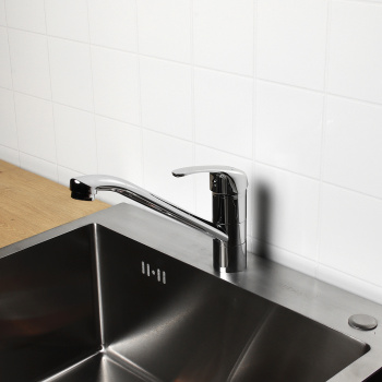 Смеситель для кухни Milardo Meal M02SBR0M05, длинный излив, рычажный