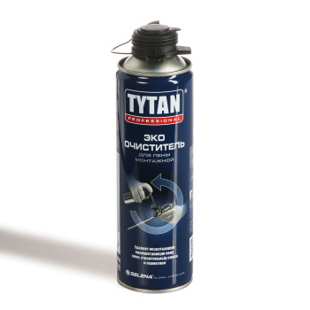 Очиститель монтажной пены 500 мл TYTAN ECO Очиститель монтажной пены 500 мл TYTAN ECO