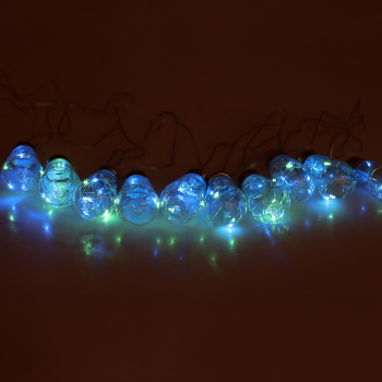 Гирлянда «Нить» Luazon Lighting, 3 м, 8 режимов, мульти, лампочки, 80 LED, IP20, 220 В