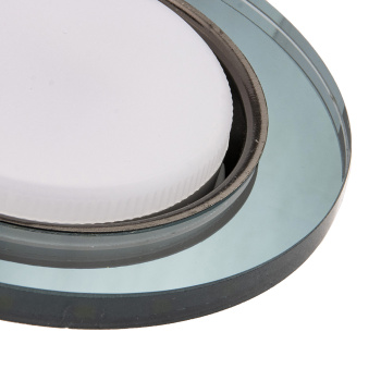 Светильник встраиваемый GX53 H4LD5310 Ecola Glass Стекл Круг с подсв.черн.хром SP53RNECH *10/30