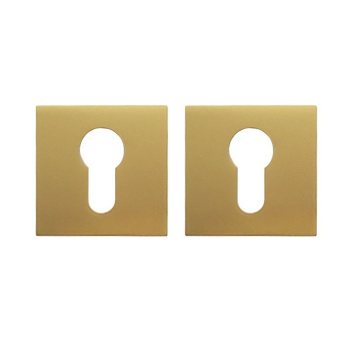 Накладка п/цилиндр ЗОЛОТО матовый AYE11 квадрат 03/204910 TRODOS *1/96