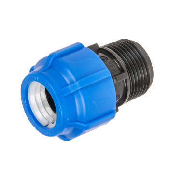 Муфта ПНД компрессия Ø 25х1" наруж. резьба *1/70