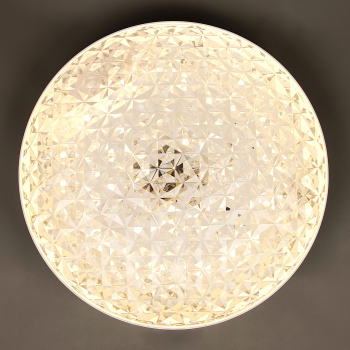 Светильник светодиодный акриловый 500мм 96W 9017/48W*2 LED 3 реж пульт S=22м2 VERNER LIGHTING *1