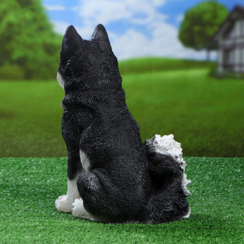 Садовая фигура "Собака Хаски" 27х20х37см 4803560