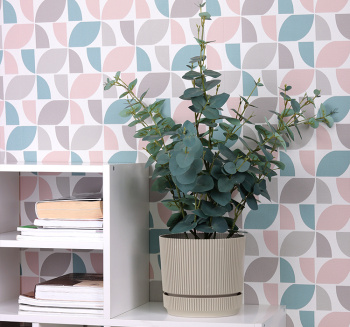 Кашпо пластм. "Стрип" 3,9л d верха 200мм h179мм с поддоном Кремовый М3248 ("М-Пластика") *1/16 Кашпо пластм. "Стрип" 3,9л d верха 200мм h179мм с поддоном Кремовый М3248 ("М-Пластика") *1/16