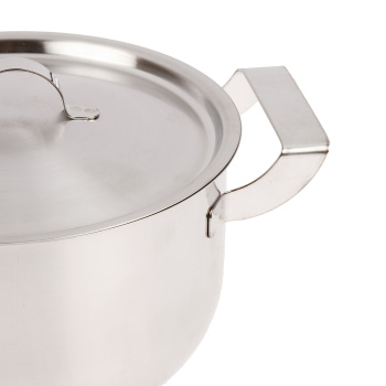 Кастрюля нерж. "АМЕТ" "Дачная" 1,5л d16см, выс.9,1см, d дна13см Мет.кр. 1с813 (Аша)  *1/6 Кастрюля нерж. "АМЕТ" "Дачная" 1,5л d16см, выс.9,1см, d дна13см Мет.кр. 1с813 (Аша)  *1/6