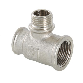 Тройник сантехнический 3/4"(Ø20)х1/2"(Ø15)х3/4"(Ø20) М/П/М VALTEC 132 *10