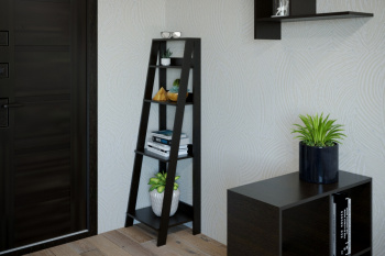 Стеллаж Лесенка 1416*448*427мм Венге *1