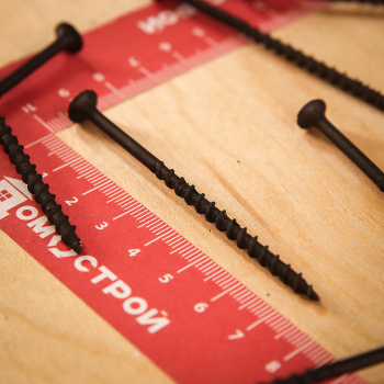 Саморезы по дереву BROZEX ВЕДРО 4,2*76 крупная резьба (200шт) *6